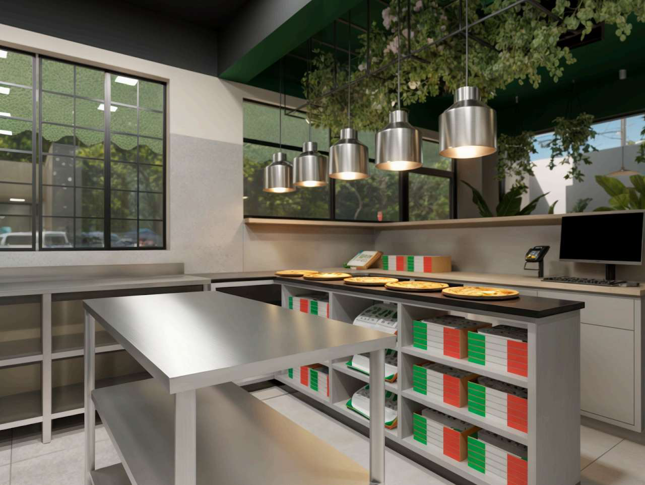 Obra comercial e industrial ADAC